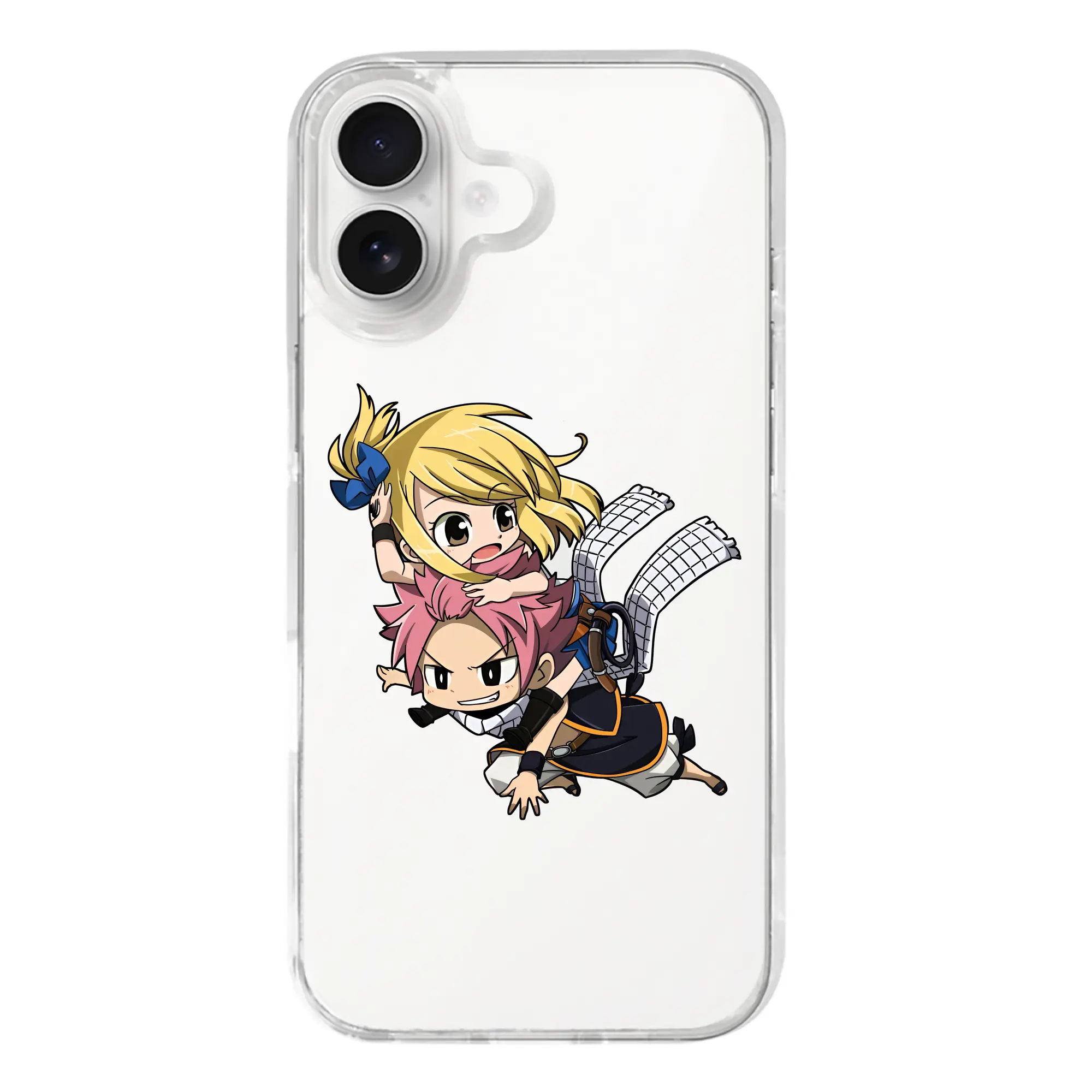 フェアリーテイル グッズ ルーシィ・ハートフィリア - iPhone 17シリーズ 透明スマホケース – 薄型・耐衝撃・精密フィット保護カバー